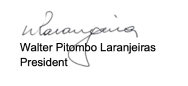 Walter Pitombo's signature